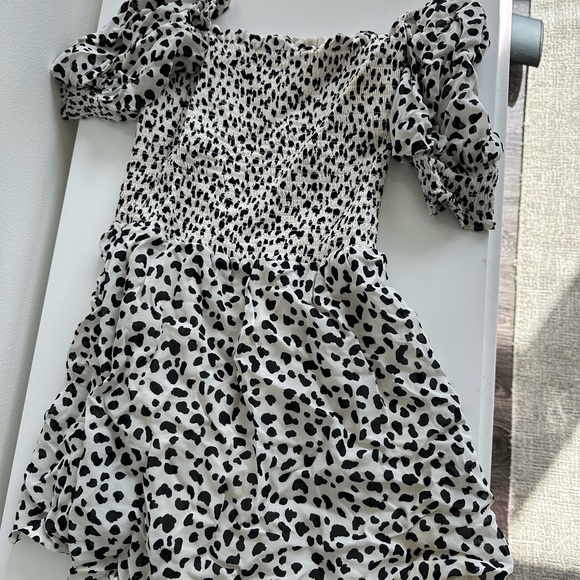 Reformation Elle Dress in “Ocelot” Leopard - Picture 2 of 4